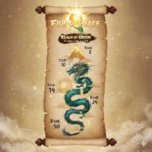 Realm of Origin SEO growth journey reaching first place with cultivation stories.